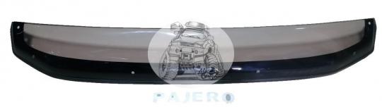 Дефлектор Mitsubishi Pajero V9397 2006-2011 полупрозрачный